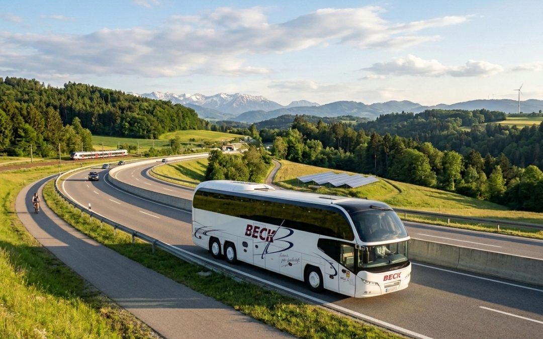 Warum Busfahren nachhaltiger ist als Auto und Bahn